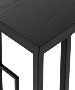 Grayson Lane Contemporary Black Metal Rectangular End Table -GRAYSON LANE shop 330857363 AlternateImage4 l