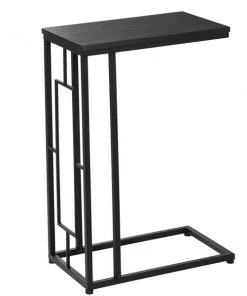 Grayson Lane Contemporary Black Metal Rectangular End Table