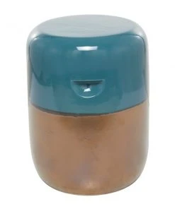 Grayson Lane Blue Composite Round End Table