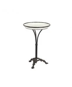 Grayson Lane Farmhouse Black Iron and Pine Wood Round End Table -GRAYSON LANE shop 330857378 AlternateImage5 l