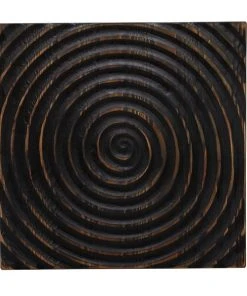 Grayson Lane Rustic Black Wood Square End Table -GRAYSON LANE shop 330857383 AlternateImage3 l