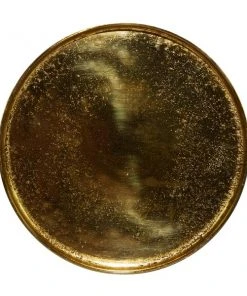 Grayson Lane Gold Aluminum Round End Table -GRAYSON LANE shop 330857387 AlternateImage5 l