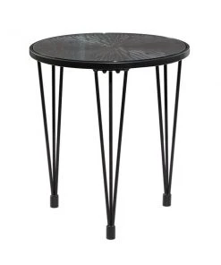 Grayson Lane Modern Black Round End Table -GRAYSON LANE shop 330857390 AlternateImage5 l