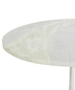 Grayson Lane Traditional White Granite/Marble Round End Table 9 Grayson Lane Traditional White Granite/Marble Round End Table -GRAYSON LANE shop 330857393 AlternateImage4 l