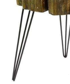 Grayson Lane Gold Resin Live Edge End Table -GRAYSON LANE shop 330857405 AlternateImage3 l