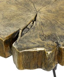 Grayson Lane Gold Resin Live Edge End Table -GRAYSON LANE shop 330857405 AlternateImage4 l