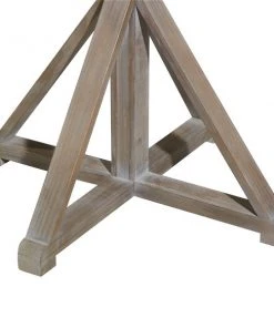 Grayson Lane Farmhouse Brown/Grey Wood Round End Table -GRAYSON LANE shop 330857409 AlternateImage3 l