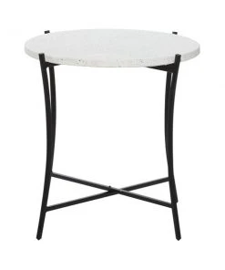 Grayson Lane Black and White Terrazzo Round End Table -GRAYSON LANE shop 330857413 AlternateImage5 l