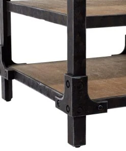 Grayson Lane Brown and Black Chinese Fir Square End Table 9 Grayson Lane Brown and Black Chinese Fir Square End Table -GRAYSON LANE shop 330857415 AlternateImage4 l