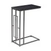 Grayson Lane Grey Iron with Wood Rectangular End Table