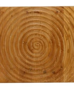 Grayson Lane Rustic Brown Wood Square End Table -GRAYSON LANE shop 330857426 AlternateImage3 l