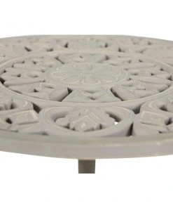 Grayson Lane Contemporary Grey Wood Round End Table -GRAYSON LANE shop 330857436 AlternateImage3 l