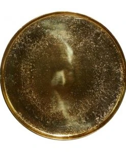 Grayson Lane Gold Metal Round End Table -GRAYSON LANE shop 330857438 AlternateImage5 l