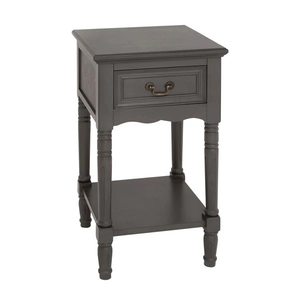 Grayson Lane Traditional Grey Wood Rectangular End Table 1 Grayson Lane Traditional Grey Wood Rectangular End Table