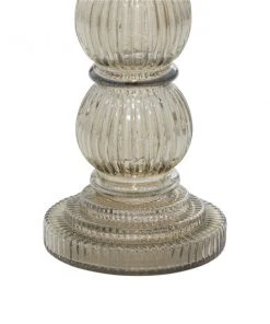 Grayson Lane Set of 3 Traditional Glass Pillar Candle Holder 8 Grayson Lane Set of 3 Traditional Glass Pillar Candle Holder -GRAYSON LANE shop 330857446 AlternateImage4 l