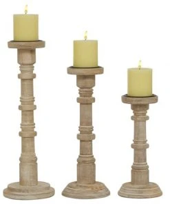 Grayson Lane Country Cottage Brown Metal Votive Candle Holder