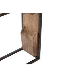 Grayson Lane Industrial Brown Wood Rectangular End Table -GRAYSON LANE shop 330857453 AlternateImage4 l