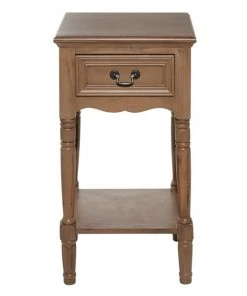 Grayson Lane Traditional Brown Wood Square End Table -GRAYSON LANE shop 330857458 AlternateImage5 l