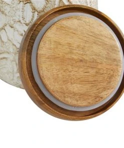 Grayson Lane Set of 2 Farmhouse White Decorative Jars -GRAYSON LANE shop 330857461 AlternateImage2 l