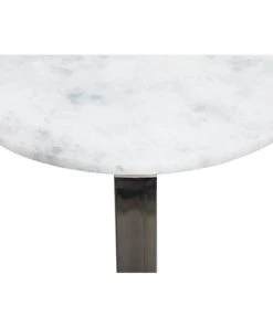 Grayson Lane White Granite/Marble Round End Table -GRAYSON LANE shop 330857468 AlternateImage3 l