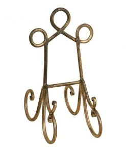 Grayson Lane 5-in x 9-in Traditional Easel in Brown Metal