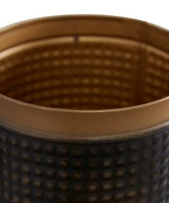 Grayson Lane Set of 3 Farmhouse Black Metal Canisters 8 Grayson Lane Set of 3 Farmhouse Black Metal Canisters -GRAYSON LANE shop 330857489 AlternateImage3 l