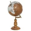 Grayson Lane 15-in x 8-in Traditional Copper Wood Globe