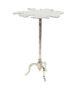 Grayson Lane Silver Aluminum Live Edge End Table -GRAYSON LANE shop 330857496 AlternateImage5 l