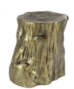 Grayson Lane Gold Fibreglass Live Edge End Table -GRAYSON LANE shop 330857498 AlternateImage5 l