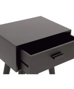 Grayson Lane Black Pine Wood Rectangular End Table -GRAYSON LANE shop 330857503 AlternateImage5 l