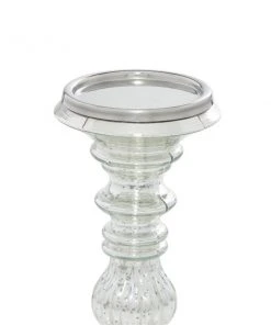 Grayson Lane Silver Metal Pillar Candle Holder 7 Grayson Lane Silver Metal Pillar Candle Holder -GRAYSON LANE shop 330857504 AlternateImage3 l