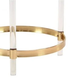 Grayson Lane Gold Mirror Round End Table -GRAYSON LANE shop 330857505 AlternateImage4 l