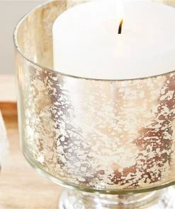 Grayson Lane Contemporary Clear Glass Hurricane Candle Holder -GRAYSON LANE shop 330857509 AlternateImage2 l