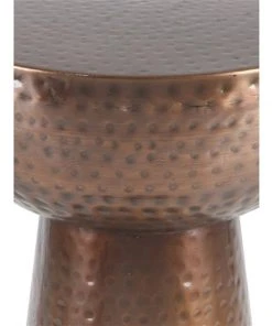 Grayson Lane Vintage Bronze Metal Round End Table -GRAYSON LANE shop 330857510 AlternateImage3 l