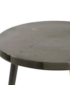 Grayson Lane Contemporary Silver Aluminum Round Accent Table -GRAYSON LANE shop 330857512 AlternateImage3 l
