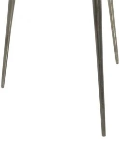 Grayson Lane Contemporary Silver Aluminum Round Accent Table -GRAYSON LANE shop 330857512 AlternateImage4 l