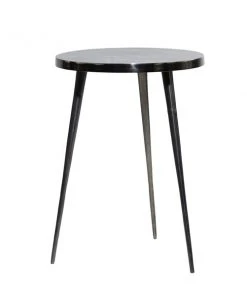 Grayson Lane Contemporary Silver Aluminum Round Accent Table -GRAYSON LANE shop 330857512 AlternateImage5 l