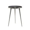 Grayson Lane Contemporary Silver Aluminum Round Accent Table