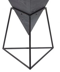Grayson Lane Grey and Black Metal Triangle End Table -GRAYSON LANE shop 330857520 AlternateImage3 l
