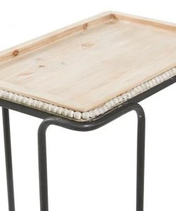 Grayson Lane White Wood Rectangular End Table -GRAYSON LANE shop 330857525 AlternateImage3 l