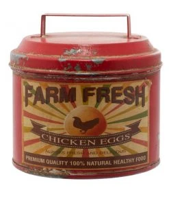 Grayson Lane Set of 3 Farmhouse Red Decorative Jars -GRAYSON LANE shop 330857529 AlternateImage2 l