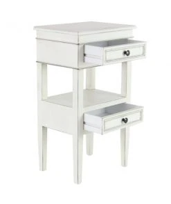 Grayson Lane Traditional White Wood Rectangular End Table -GRAYSON LANE shop 330857532 AlternateImage5 l