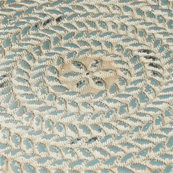 Grayson Lane Vintage Black Metal Round End Table 4 Grayson Lane Vintage Black Metal Round End Table - Image 4