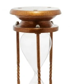 GRAYSON LANE 13 In. x 6 In. x 6 In. Traditional Timer Gold Metal -GRAYSON LANE shop 330857588 AlternateImage3 l
