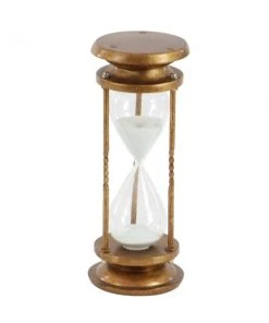 GRAYSON LANE 13 In. x 6 In. x 6 In. Traditional Timer Gold Metal -GRAYSON LANE shop 330857588 AlternateImage4 l