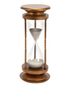 GRAYSON LANE 13 In. x 6 In. x 6 In. Traditional Timer Gold Metal