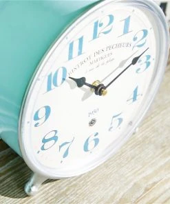 GRAYSON LANE 9 In. x 9 In. Traditional Clock Multi Colored Metal 7 GRAYSON LANE 9 In. x 9 In. Traditional Clock Multi Colored Metal -GRAYSON LANE shop 330857597 AlternateImage2 l