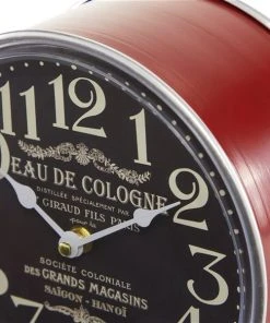 GRAYSON LANE 9 In. x 9 In. Traditional Clock Multi Colored Metal 8 GRAYSON LANE 9 In. x 9 In. Traditional Clock Multi Colored Metal -GRAYSON LANE shop 330857597 AlternateImage3 l