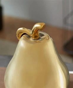 GRAYSON LANE Set of 2 7 In., 9 In. Glam Fruit Sculpture Gold Dolomite 7 GRAYSON LANE Set of 2 7 In., 9 In. Glam Fruit Sculpture Gold Dolomite -GRAYSON LANE shop 330857603 AlternateImage2 l