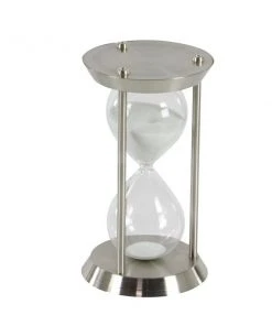 GRAYSON LANE 12 In. x 7 In. x 7 In. Glam Timer Silver Metal -GRAYSON LANE shop 330857622 AlternateImage5 l